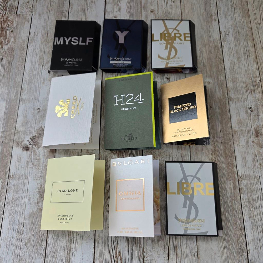 Unisex samples 9 pcs